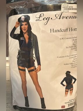 Police Halloween costume medium